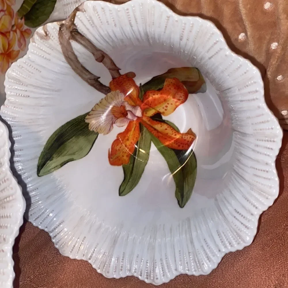 Cupcakes & Cashmere Set of Four Botanical Melamine Nesting Bowls!
